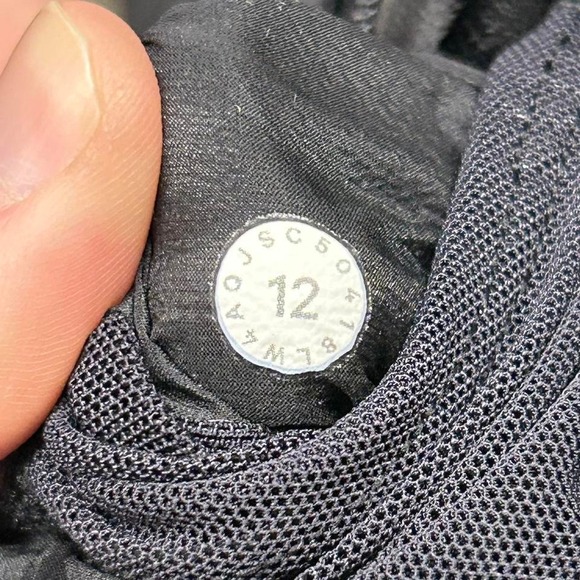 Lululemon Puffer Jacket Womens 12 Black W4AOJSC Quilted Full Zip Winter Coat - Picture 6 of 7